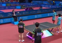 开运-全运會(huì)乒(pīng)乓(pāng)球混雙(shuāng)半(bàn)决赛的尴尬一幕(mù)：鹰眼(yǎn)无结论，裁判决定重打！