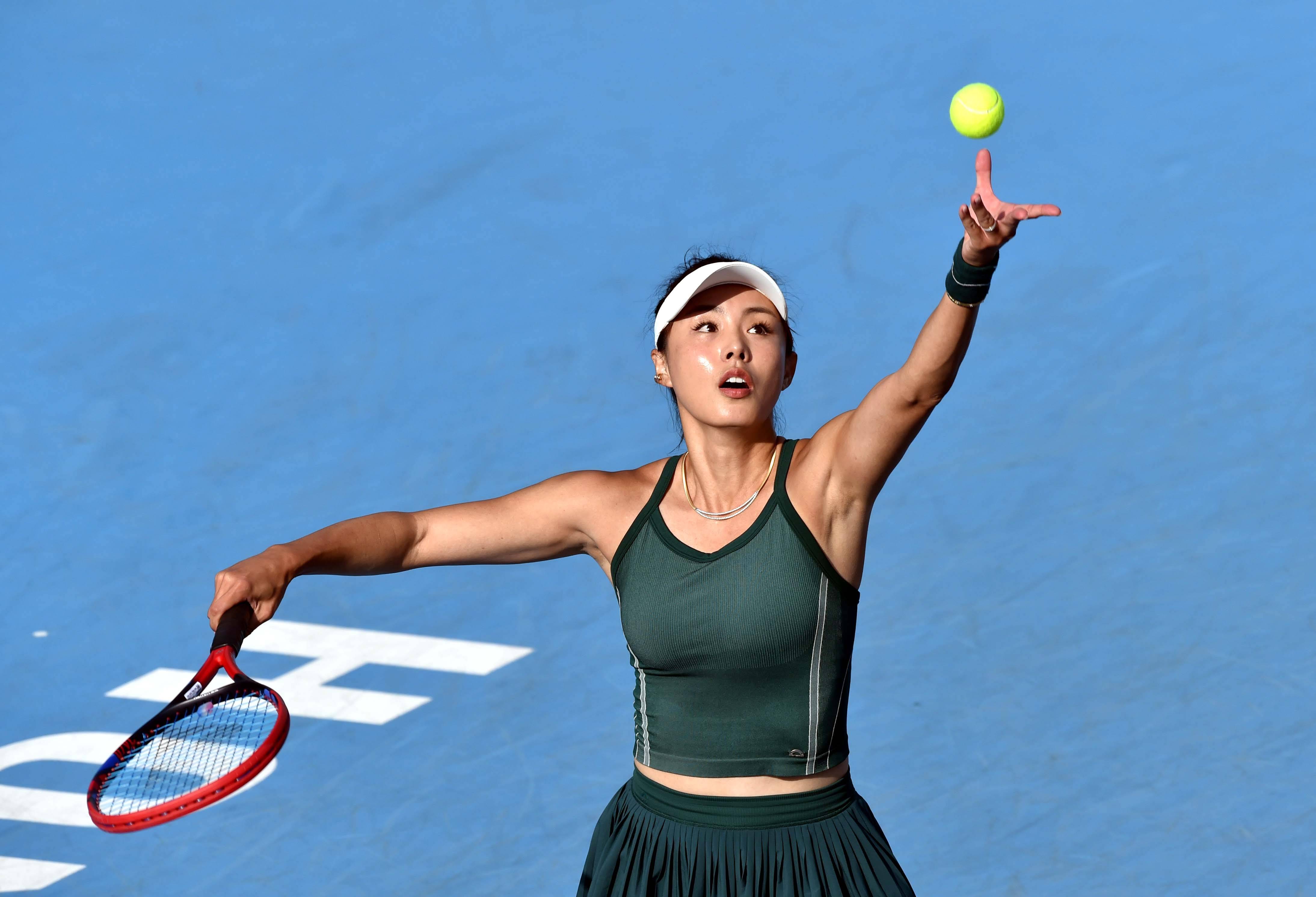 开云app-（体育）网球——中国网球巡回赛香港公开赛：王蔷晋级